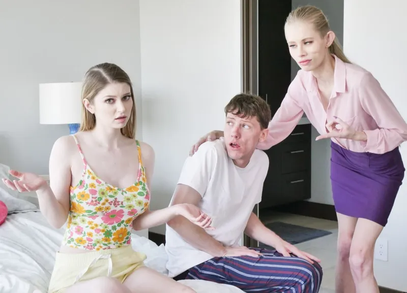 Mẹ kế bắt cục vàng riêng của gã chồng xoạc với cậu con trai